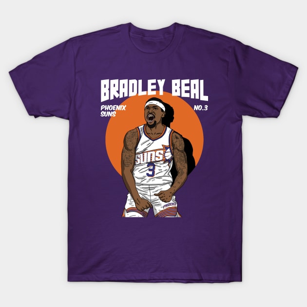 Bradley Beal Celebration T-Shirt by Luna Illustration